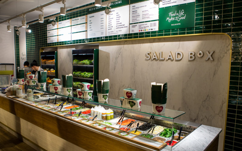 Salad Box vrea restaurant în Retail Park Bistrița