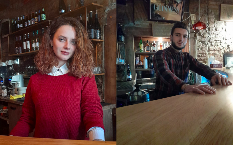 Uneori e despre curaj: Doi tineri nemțeni s-au mutat la Bistrița ca să reînvie spiritul ERIN’S Pub
