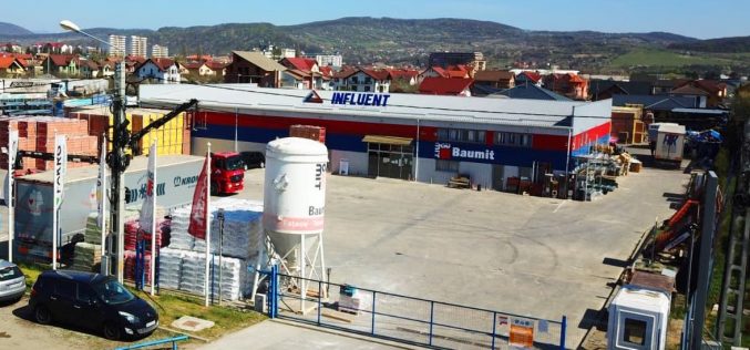 Distribuitorul de materiale de construcții INFLUENT dezvoltă un ansamblu imobiliar în Bistrița