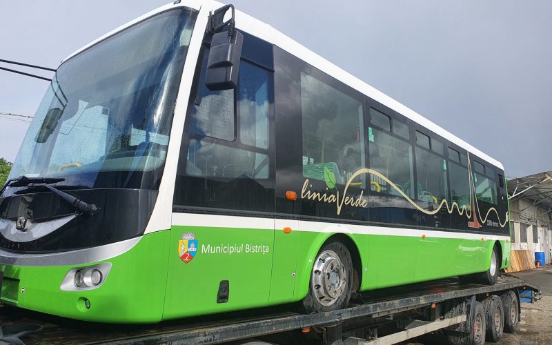 Direct din Cehia, a sosit primul autobuz electric pentru Linia Verde