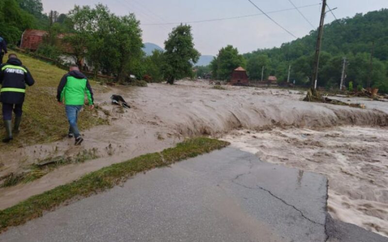 Bistrița-N, în lista județelor ce primesc bani de la Guvern în urma calamităților naturale din luna iunie