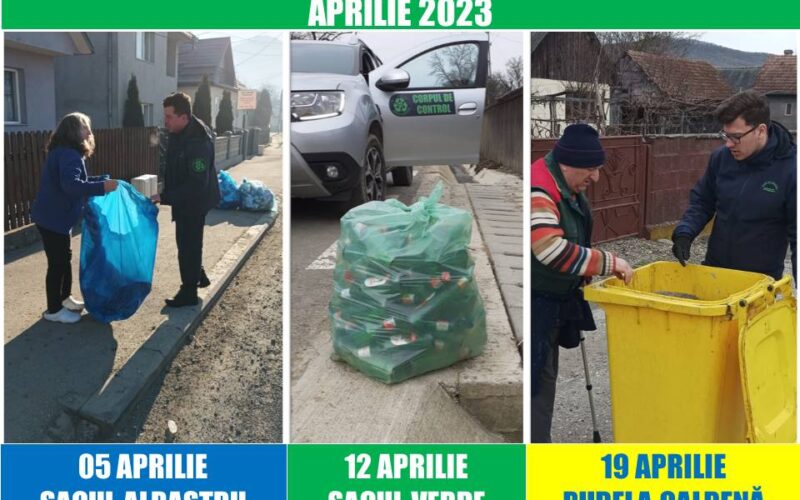 Programul de colectare a deșeurilor reciclabile în Bistrița