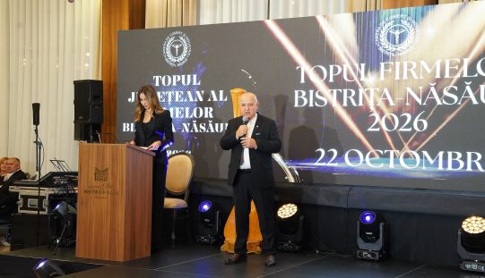 Firmele premiate la gala CCI Bistrița-Năsăud au afaceri de aproape 3 miliarde de euro
